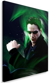 Gario Obraz na plátne Matrix, Keanu Reeves alias Neo - Dmitry Belov Rozmery: 40 x 60 cm