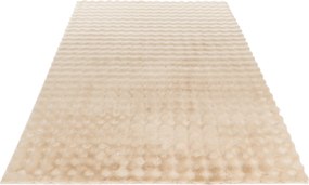 Obsession, Kusový koberec My Aspen 485 beige kruh, 80x80 (priemer) kruh, béžová, obývacia izba