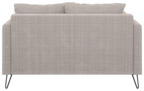 Svetlohnedá ženilková pohovka 140 cm Freya – Ropez