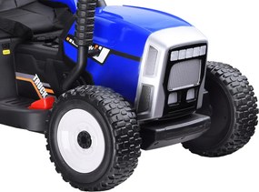 JOKOMISIADA Traktor s prívesom na akumulátor + diaľkové ovládanie  PA0242 modrý