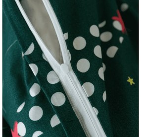 Obliečky z mikrovlákna CHRISTMAS DRIFT zelené Rozmer obliečky: 70 x 90 cm | 140 x 220 cm