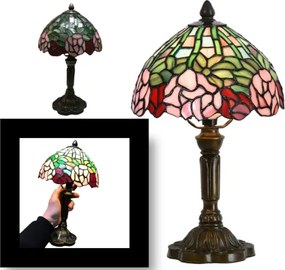 Nočná lampa Tiffany Clayre & Eef ROSE Metal Base Ø21*39