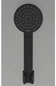 Štvrťkruhový sprchový box Aurlane Black Zen 90x90 cm CAB177N