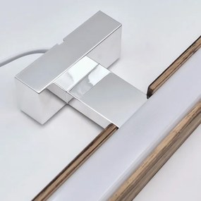 Brilagi-LED Kúpeľňové osvetlenie zrkadla WOODY MIRROR LED/15W/230V IP44 dub/chro