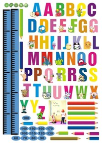 Sada samolepiek Ambiance Kids Alphabet