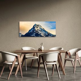 Obraz zasnežených hôr, Nepál (120x50 cm)