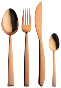Jedálenské príbory Copper 24 dielov