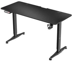Ergonomický herný stôl Hero - 8.5 čierny