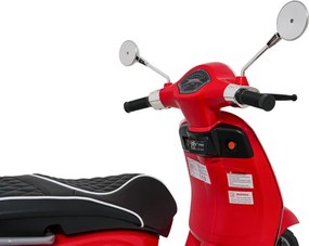 Elektrický skúter Vespa ROMA červený
