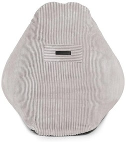 Hnedý menčestrový sedací vak Snug 100 – SLOWDOWN