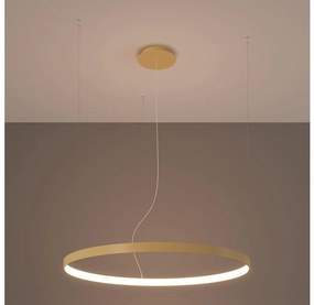 Thoro TH.216 - LED Luster na lanku RIO LED/30W/230V CRI90 3000K pr. 55 cm zlatá