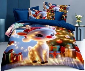 Obliečky Vianoce D3 Bavlna 7-dielna súprava