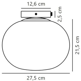Nordlux - Stropné svietidlo ALTON 1xE27/25W/230V