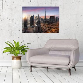 Obraz - Panorama Dubaja (70x50 cm)