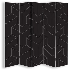 Gario Paraván Geometrické tvary Rozmery: 180 x 170 cm, Prevedenie: Klasický paraván