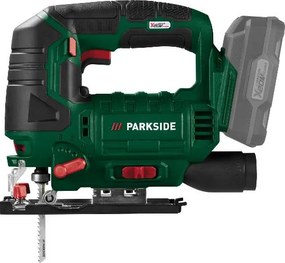 Parkside®  Aku priamočiara píla 20 V Pstda 20-Li C3 + Akumulátor 20 V/2 Ah + Nabíjačka 20 V/2,4 A  (800012078)