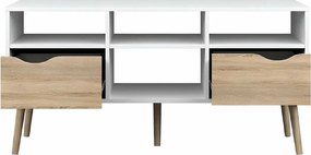 Televízny stolík OSLO 75391, biela