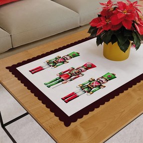 INTERMEDIC SK Vianočný obrus Luskáčik Karo 50x100 cm