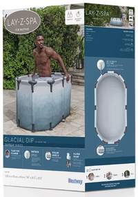 Ľadová vaňa Glacial Dip WALKING Tank Set + Pumpa 150x90cm Bestway 6002N
