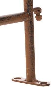 Mriežka na popínavé rastliny Mangold - 115 x 125 cm - Hnedá antik