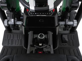 Ramiz MEGA Traktor D68 s prívesom zelený