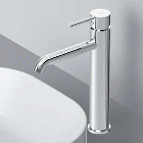 Umývadlová batéria AM.PM Spike FPA92200 vysoká jednopáková s odtokovým ventilom, chróm