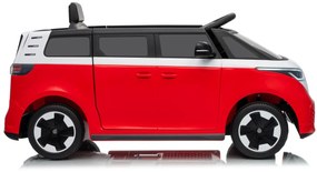 Detské elektrické auto Volkswagen ID BUZZ červené