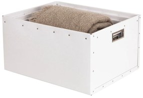 Biele kartónové úložné boxy v súprave 3 ks Ture – Bigso Box of Sweden