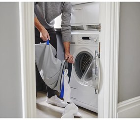 Antracitovosivý látkový kôš na bielizeň 2x30 l Tota – Joseph Joseph