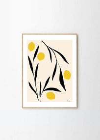 THE POSTER CLUB Autorský plagát Lemon by Anna Mörner 30x40 cm