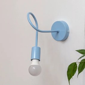 Nástenné svietidlo OXFORD 1xE27/15W/230V modré