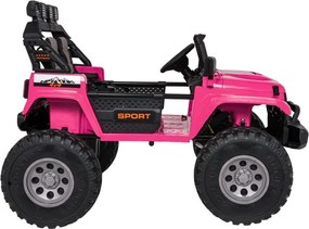 Elektrické autíčko Extreme Sport 4x4 ružové
