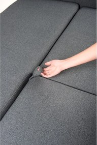 Tmavosivá rozkladacia pohovka Bonami Selection Pop