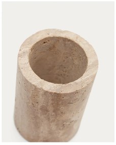 Béžový kamenný téglik na zubné kefky Macre – Kave Home