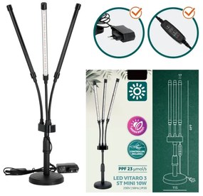 Brilagi - LED Stmievateľná lampa na pestovanie rastlín VITABLOOM 3xLED/10W/230V