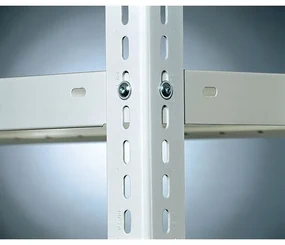 META Policový regál FIX, 230 kg, 2000 x 1000 x 500 mm, prídavný regál