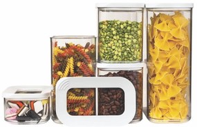 Dózy v súprave 5 ks na potraviny Modula White – Mepal