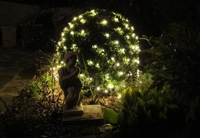 Nexos 804 Vianočná svetelná sieť 3 x 3 m, 128 LED, teplá biela