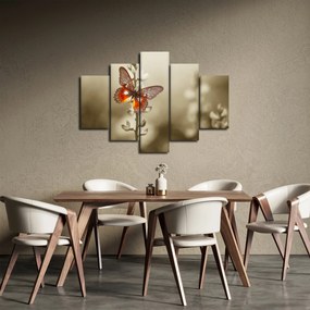 Obraz motýľa (150x105 cm)