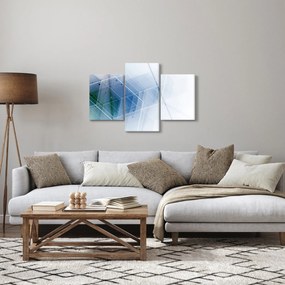 Obraz - Geometrické útvary (90x60 cm)