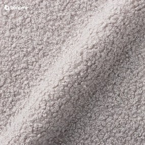 Sivý taburet z textílie buklé Miuf – Miuform