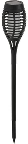 Sada solárnych LED lámp Topeka 48 cm, 3 ks, teplá biela