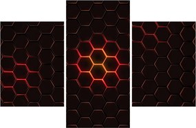 Obraz pletiva (90x60 cm)