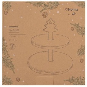 Podnos BAMBOU dvojposchodový 868349