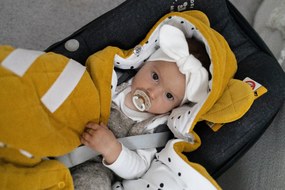 Fusak do autosedačky pre bábätko ROYAL pieskový