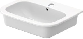 Duravit 337540000 - Zapustené umývadlo D-CODE 54,5x43,5 cm keramika/lesklá biela