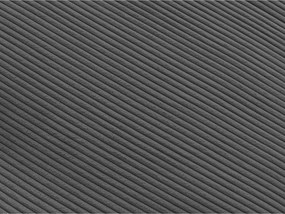 Tmavosivá menčestrová rohová pohovka Belair – Bobochic Paris