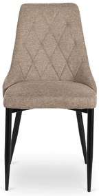 PROXIMA.store - Čalúnená jedálenská stolička CORK 2 FARBA: béžová