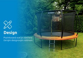 Marimex | Trampolína Marimex Premium 457 cm + vnútorná ochranná sieť + schodíky ZADARMO | 19000114