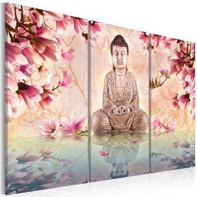 Artgeist Obraz - Buddha - meditation Veľkosť: 60x40, Verzia: Na talianskom plátne